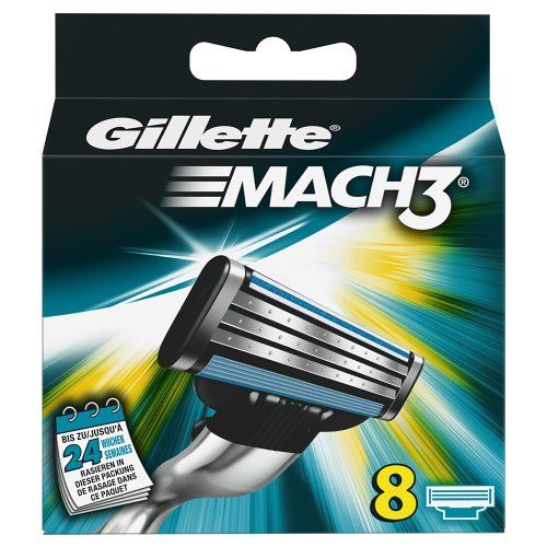 Gillette MACH3 scheermesjes - 8 stuks - Uitloopmodel