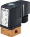 Burkert G1/4'' 230V AC Messing Magneetventiel FKM 0-10bar 6013 125304