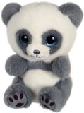GIPSY TOYS Panda CUTYDOOS Pluche 13 CM Grijs
