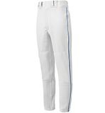 Mizuno Premier Piped Pant (Wit/Royal, M)