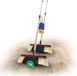 Novaliv 2x Balais d'intérieur avec manche BALAI MÉLANGE POILS DE CHEVAL balai doux balai d'armoire avec manche télescopique balai mélange poils de cheval pour stratifié et parquet balai poils de cheval poils naturels balai domestique
