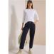 Mid Waist Hose Barrel Leg im Casual Fit