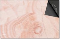 Dietrix Inductie Beschermer - 78x52cm - Marmer Roze - Afdekplaat Inductie Mat