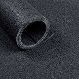 Ivol Van den Brink's High Tech Parts B.V. Sportvloer - Mat van 2 m² - Dikte 10 mm - Asfaltlook zwart - 1mx2m