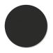 LIND DNA Nupo Circle Coasters Black Ink
