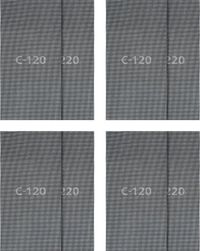 Wolfcraft - 16-delige Schuurgaasset voor Gipsplaten - 115 x 280 mm - Korrel 120 + 220