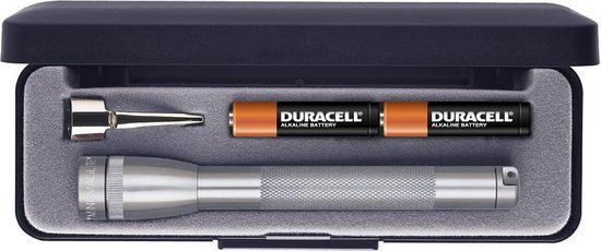 MagLite Mini AAA Zaklamp - Grijs - 9 Lumen - 13 cm - 10 Jaar Garantie