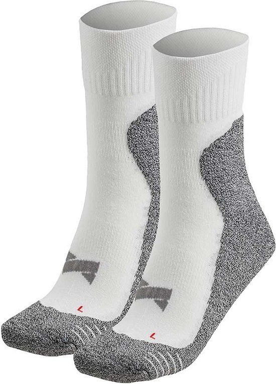 Xtreme Sockswear Xtreme Sportsokken - Vochtregulerend & Verkoelend - 2 paar - Multi White - Maat 42/45
