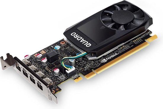 PNY VCQP600DVI-PB - Videokaart - NVIDIA Quadro P600 - 2 GB GDDR5
