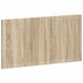 vidaXL Hoofdbord Sonoma Eiken Hout