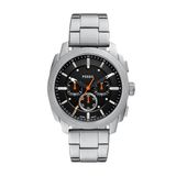 Fossil FS6095 Heren Horloge 44mm Zilverkleurig