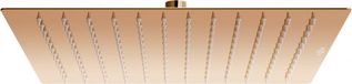Mexen Slim douche de pluie 30 x 30 cm, Or rose