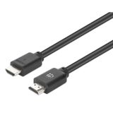 Manhattan HDMI kabel 1m 4K@60Hz met Ethernet, Zwart