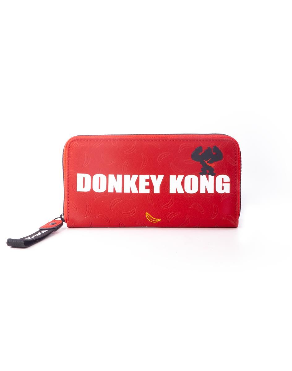 Difuzed Donkey Kong - Portemonnee - Rood - Imitatieleer