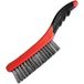 Lot de 2 brosses à main métalliques universelles en inox