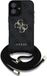 Guess 4G Big Logo Serie - iPhone 16 Hoesje - Zwart - Cord Crossbody - Luxe Ontwerp