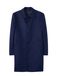 GOBI Cashmere Men’s Single-Breasted Cashmere Coat navy