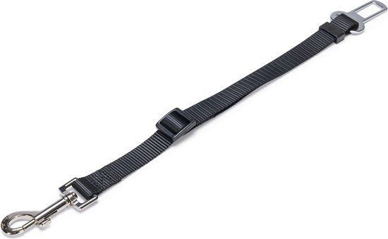 Beeztees Autogordel Hond - L - Nylon - Zwart