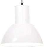 vidaXL Hanglamp rond 25 W E27 28.5 cm wit