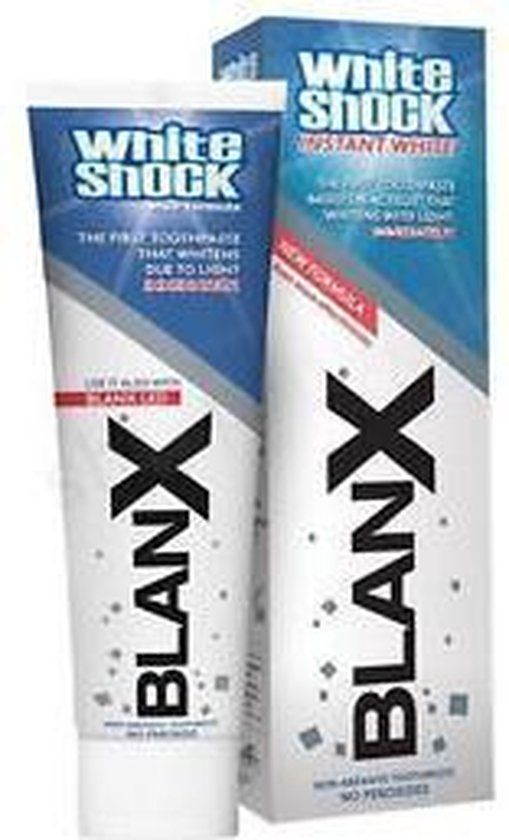 White Shock Toothpaste 75ml - Fresh Scent - For Men - EAN: 8017331051573