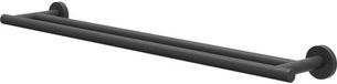 IVY Wandhanddoekrek - 60 cm - Dubbel - Mat Zwart