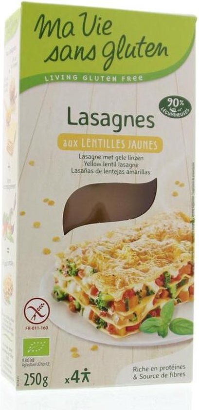 Ma Vie Sans Lasagne gele linzen 250 gram