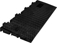 DEFENDER by Adam Hall Helling-module 869301 Polyuréthane Noir 1000 mm