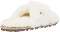 Vanuba KERRY - Pantoufles femme - Deux brides croisées - Peau de mouton - Taille 39