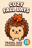 Travel Size Coloring Book: Cozy Fall Days