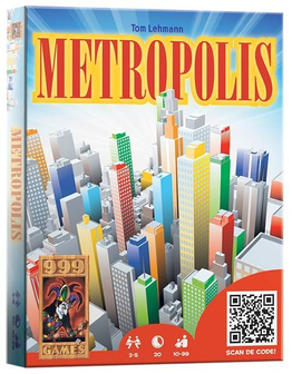 999 Games Metropolis Bordspel - Economische simulatie - Kaartspel