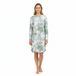 Ringella Elegant Nachtkleed 6511030 Bunt Green Maat 44