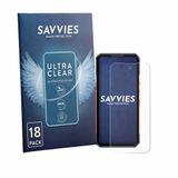 Savvies Screenprotector voor Oukitel WP500 - Folie Beschermfolie transparant 18 Stuks