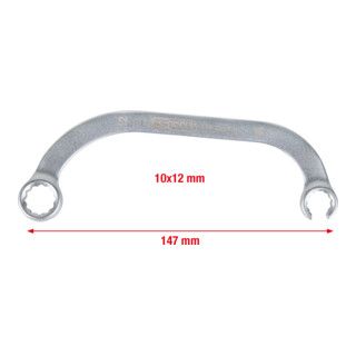 KS Tools turbocharger special wrench for VAG, 10 x 12 mm (1 piece)