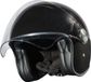 Peroz Viagi Zwart Metallic Jethelm - Helm
