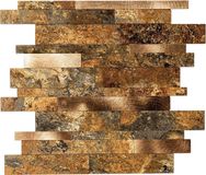 BES LED Afimera Zelfklevende Mozaïek Tegel - Wildverband - Taupe Natuursteen - 303x298x4mm