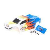 Losi Body, Blue/White: Mini-T 2.0