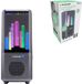 Dunlop Enceinte Bluetooth avec Lumière - 9 LED - 1200mAh - Noir