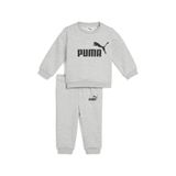 PUMA MINICATS ESS Crew Set FL INF Unisex Trainingspak - light gray heather