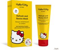 Hello Kitty GESKE Refresh & Revive Mask | Met Hello Kitty Sonic Warm & Cool Mask | Met avocado-olie & Vitamine E | 24-uur hydratatie | Verfrissend | Normale tot droge huid | Vegan en dierproefvrij