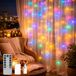 M mimotec LM2964 Guirlande lumineuse LED d'extérieur, avec USB, 3 x 1 m, lumière RVB à changement de couleur, étanche IP65, idéal pour terrasse et jardin