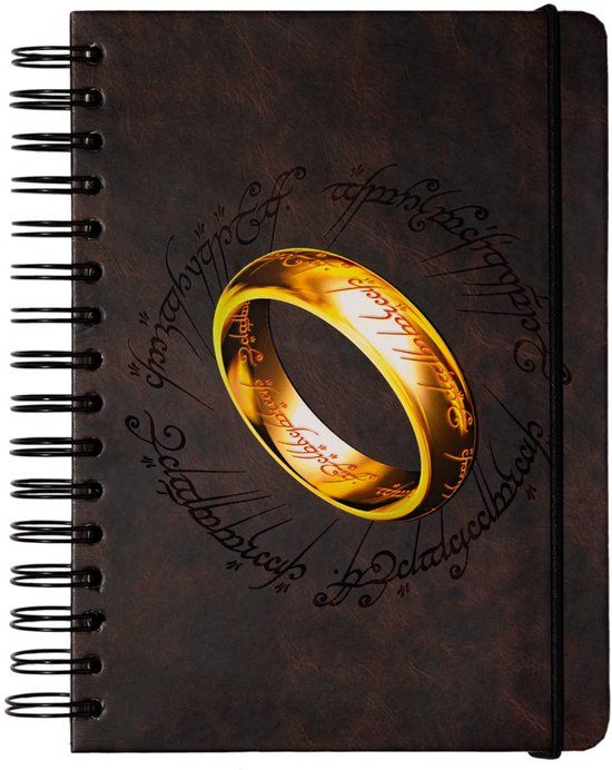 Grupo Erik The Lord of the Rings A5 Bullet Journal Hardcover Bruin/Goud