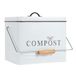 JE CHERCHE UNE IDEE ME0026 10L Poubelle de compost en métal