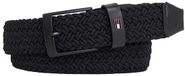 Tommy Hilfiger New Adan 3.5 Cm Riem Zwart 100 cm Man