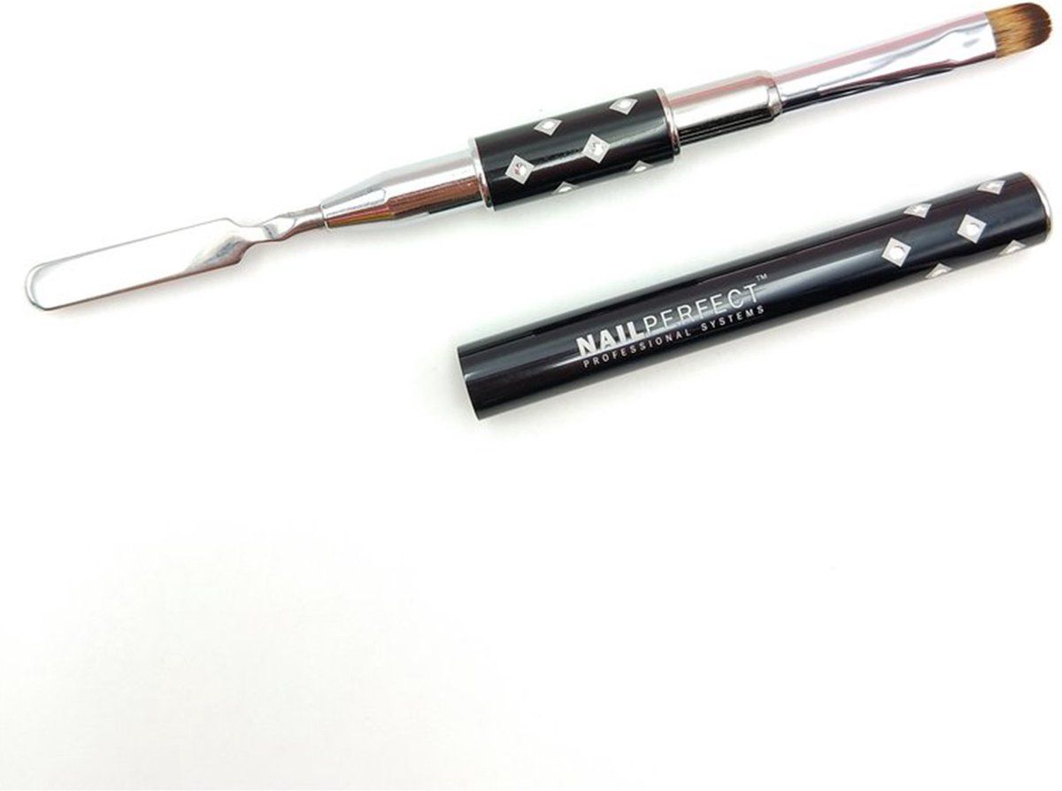 Nailperfect Nail Perfect - Professional Brush & Spatula - 8720627901390