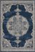 Safavieh Vloerkleed Janie Traditioneel Navy Blauw Polypropyleen 160 x 229 cm