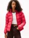 Tommy Jeans Dames TJW BASIC HOODED DOWN JAS EXT DW0DW18312, Rood, S
