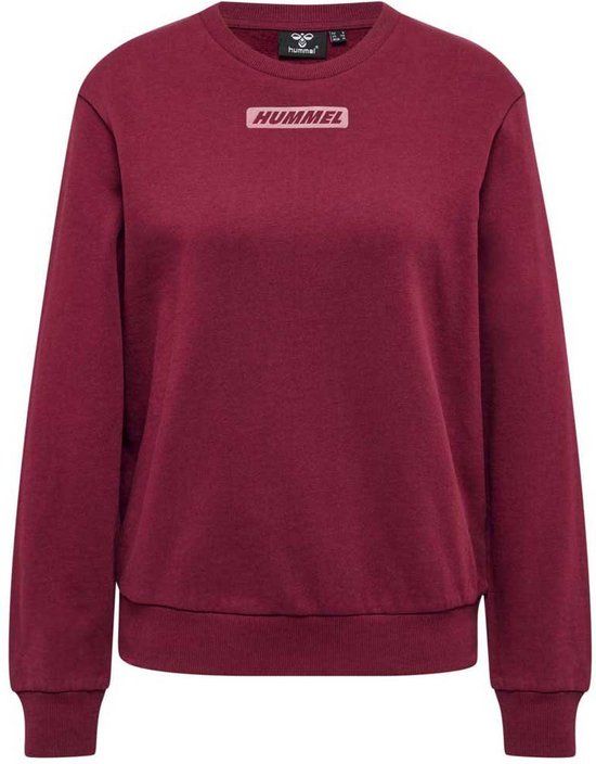 Hummel Element Sweatshirt - Rood - Vrouwen - Maat M - Cabernet - 2023