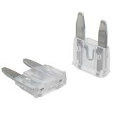 SeKi 5 stuks Mini platte steekzekeringen 25 A wit
