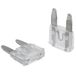 SeKi 5 stuks Mini platte steekzekeringen 25 A wit