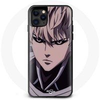 Maniacase Etui voor iPhone 12 Genos One Punch Man Anime stad